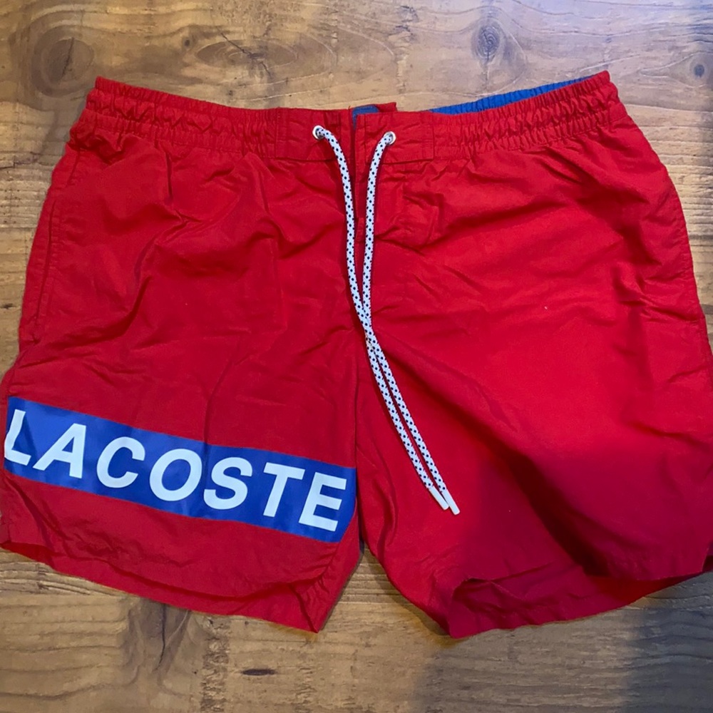Men’s Lacoste bathing suit